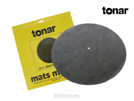 Tonar Black Leather Mat