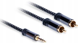 AQ VisiON PREMIUM JACK 3,5mm - 2xRCA